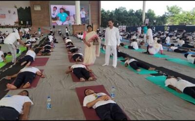 Students’ Participation in International Yoga Day