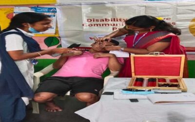 Eye Camp by LV Prasad Eye Institute and CBM India Trust